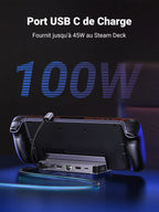 UGREEN Station Accueil Compatible avec Steam Deck 6 en 1 hub HDMI