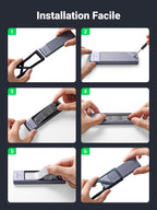 UGREEN Boîtier M.2 SSD NVME SATA en USB 3.2 Gen 2 10 Gbps