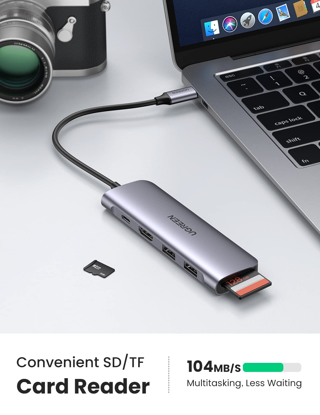 UGREEN Adaptateur Hub USB C vers HDMI 4K