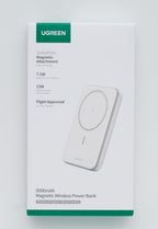 UGREEN Mini Batterie Externe Magnétique sans Fil 5000mAh 15W USB C