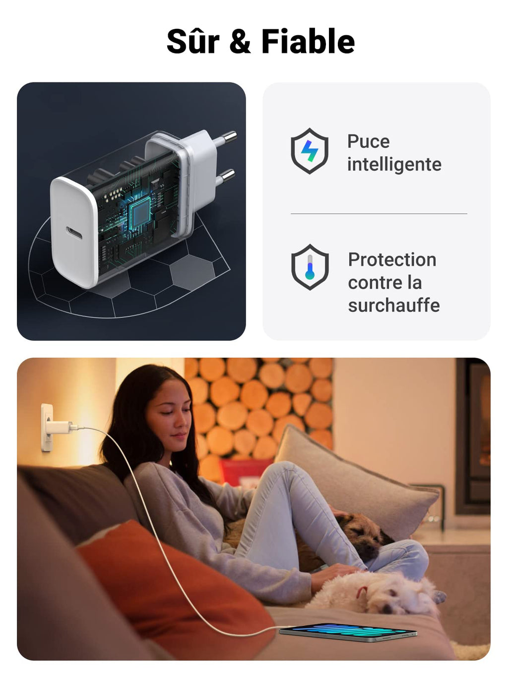 UGREEN Chargeur 30W USB C PPS PD 3.0