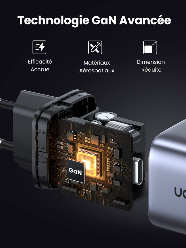 UGREEN Nexode Chargeur 45W USB C 2 Ports