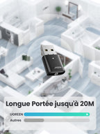 UGREEN Dongle Bluetooth 5.0 Clé USB Bluetooth