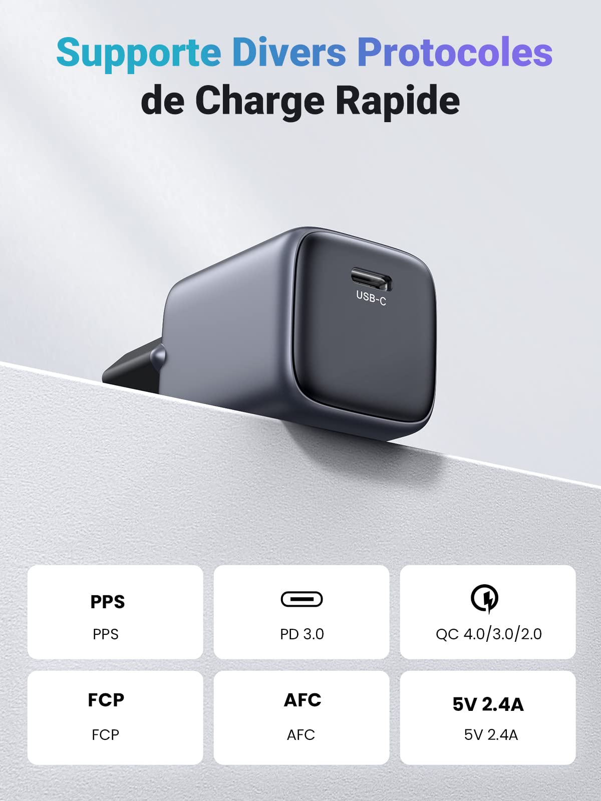 UGREEN Nexode Chargeur 20W USB C