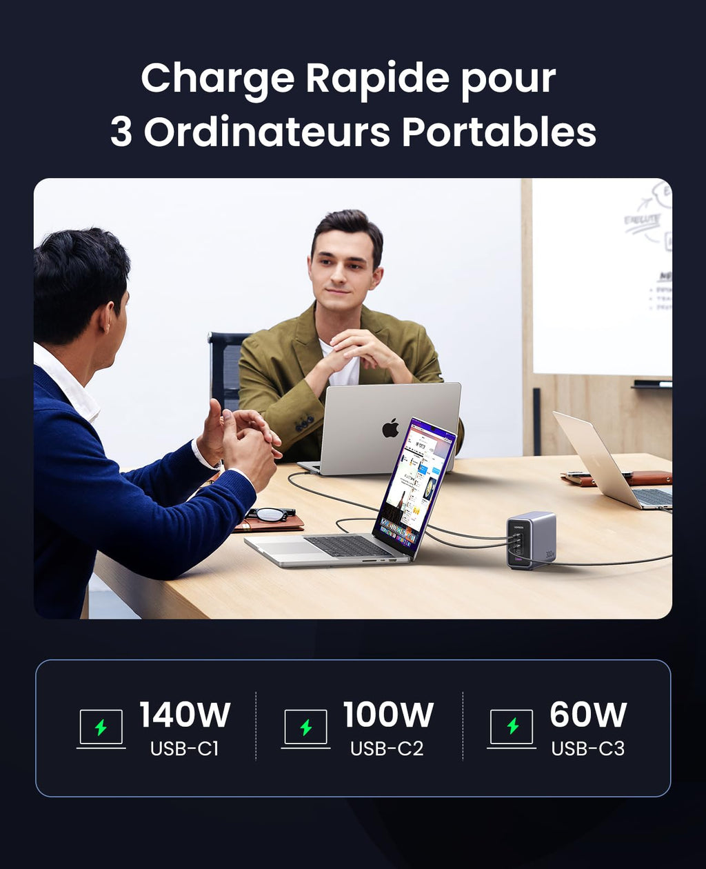 ugreen-nexode-300w-usb-c-gan-charger-5-ports-desktop-charger-4