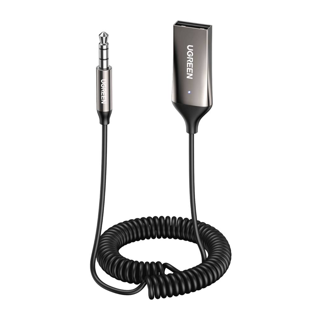 UGREEN Adaptateur Jack Bluetooth 5.3 pour Voiture Récepteur Bluetooth