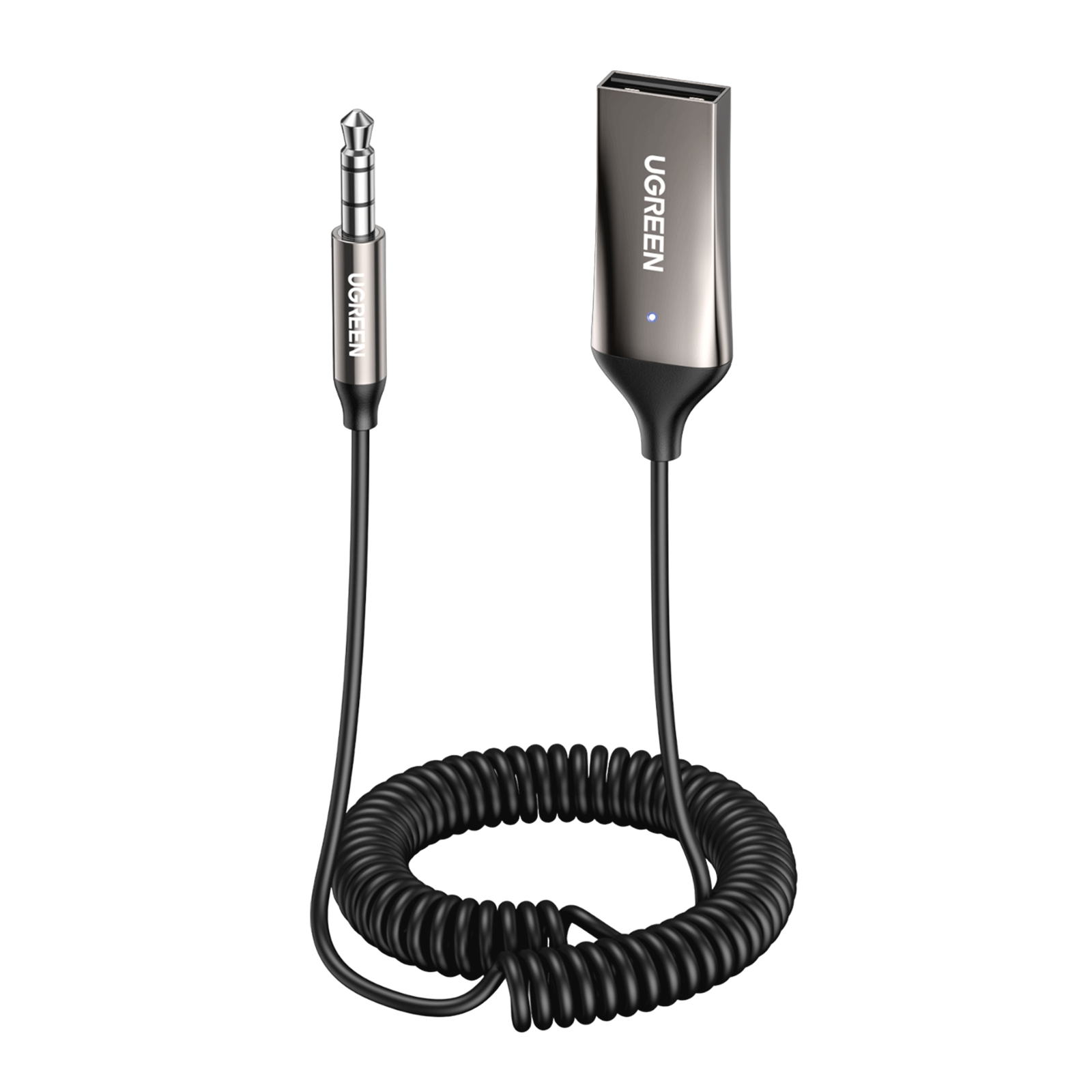 UGREEN Adaptateur Jack Bluetooth 5.3 pour Voiture Récepteur Bluetooth