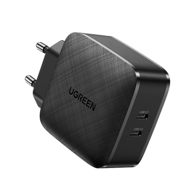UGREEN 65W Chargeur Secteur 2 USB C PD 3.0 Rapide