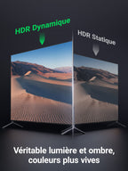 UGREEN Câble HDMI 2.1 8K 60Hz 4K 120Hz UHD Haute Vitesse 48 Gbps