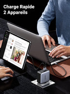 UGREEN Nexode 100W Chargeur USB C 2 Ports GaN Tech