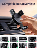 UGREEN Support Téléphone Voiture noir