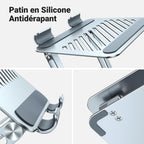 UGREEN Support Tablette Bureau Réglable à Double Tige Porte