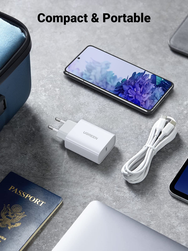 UGREEN Chargeur 30W USB C with cable