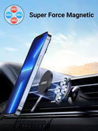 UGREEN Support Téléphone Portable Voiture Magnétique 4 Aimants Puissants Intégrés