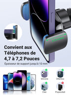 UGREEN support de téléphone de voiture ventouse rotation à 360 degrés