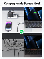 UGREEN 65W Chargeur USB C 4 Ports