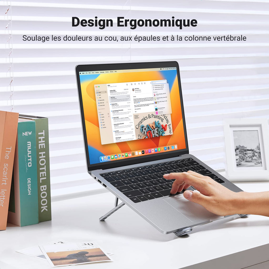 UGREEN Support Ordinateur Portable Support PC Portable Laptop Stand