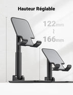 UGREEN Support Téléphone Bureau Réglable Pose Téléphone Portable Pliable Porte