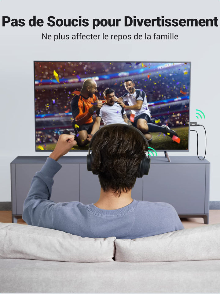 UGREEN Adaptateur Bluetooth 5.1 pour TV 2 en 1 Émetteur Récepteur