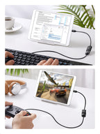 UGREEN OTG Adaptateur Micro USB Mâle vers USB 2.0 Femelle Host Câble OTG Micro USB Compatible Galaxy A10 S7 S6 Edge S5 J3 J4 J5 J6 J7 J8, Galaxy Tab A E S2, Huawei P Smart 2019 Y5 Y6, Honor 8X, Wiko