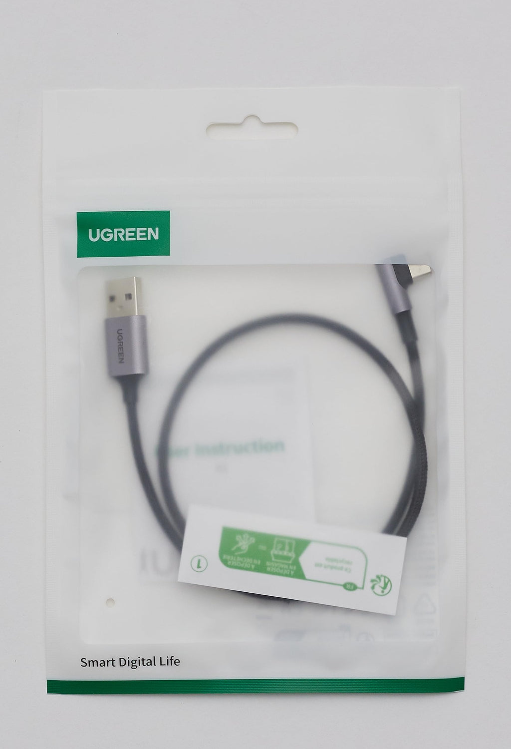 UGREEN Câble USB C Coudé 90 Degrés Charge Rapide Câble