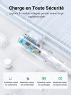 UGREEN Câble USB C vers USB C Coudé 100W 5A Câble USB Type C 90 Degrés Charge Rapide Nylon Tressé