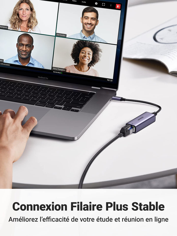 BASESAILOR Cable Répartiteur USB C Male vers 4 USB Femelles 1M BASESAILOR Cable Répartiteur USB C Male vers 4 USB Femelles 1M