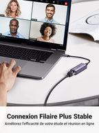 UGREEN Adaptateur USB C vers Ethernet Thunderbolt 3 4 RJ45