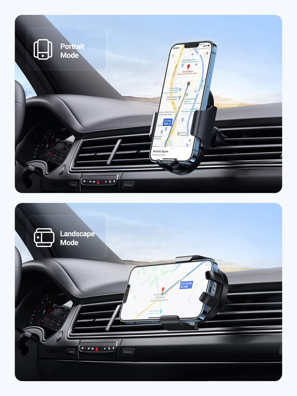  UGREEN Support Téléphone Voiture 360 Degrés