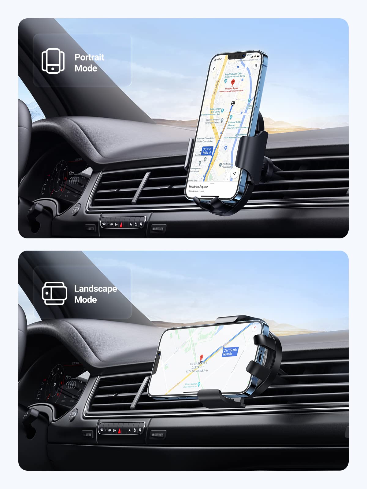  UGREEN Support Téléphone Voiture 360 Degrés