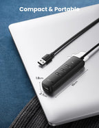 UGREEN Hub USB 3.0 vers 4 Ports USB 5Gbps Transfert Rapide Adaptateur