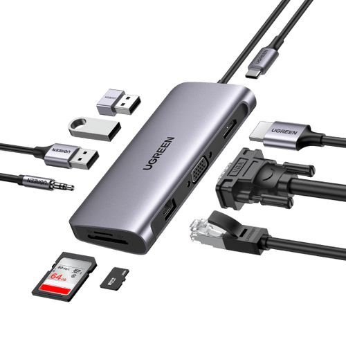 UGREEN 10 en 1 Hub USB C