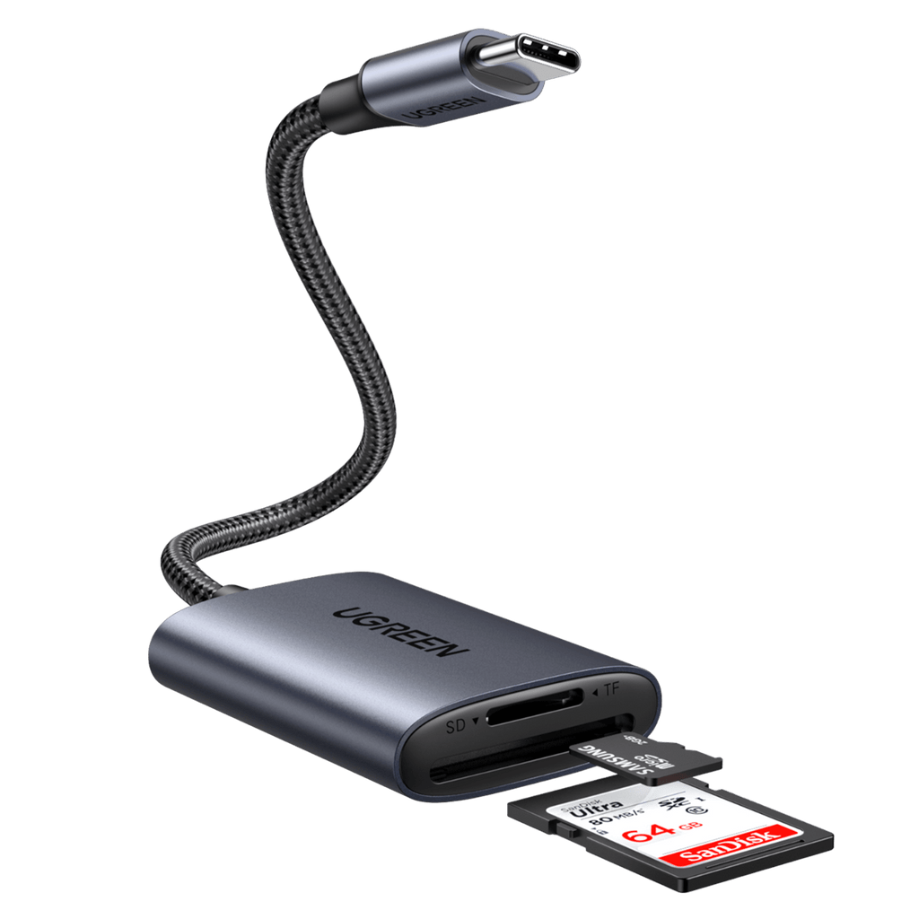 UGREEN Lecteur de Carte USB C Adaptateur de Carte SD Micro