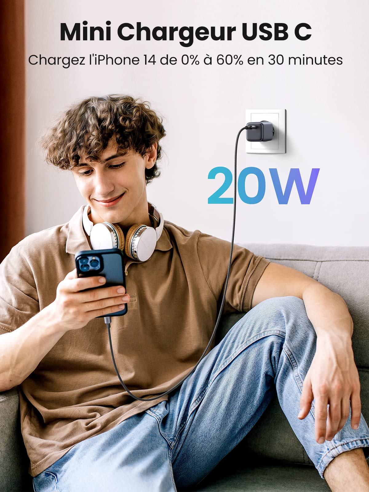 UGREEN Nexode Chargeur 20W USB C