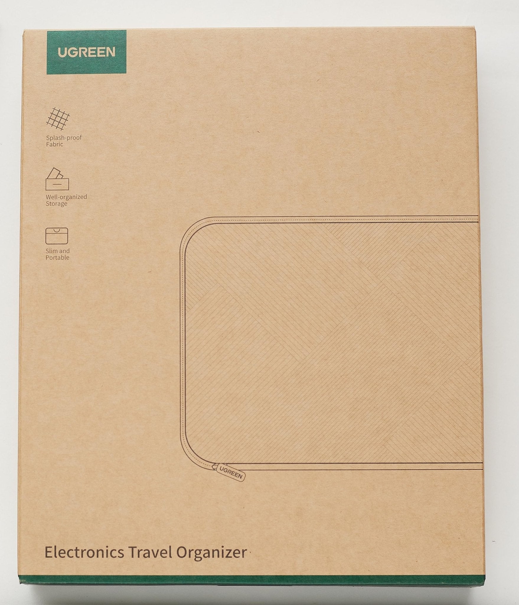 UGREEN Sac Câble Accessoires Électroniques Pochette Protection