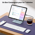 UGREEN Support Tablette Bureau Réglable à Double Tige Porte