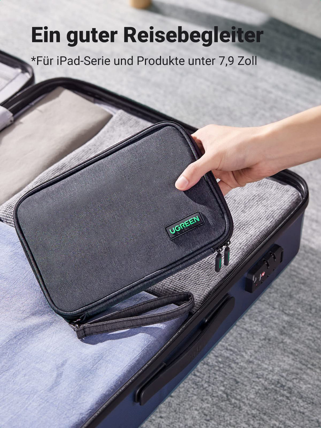 UGREEN Sac Câble Accessoires Électroniques Pochette Protection