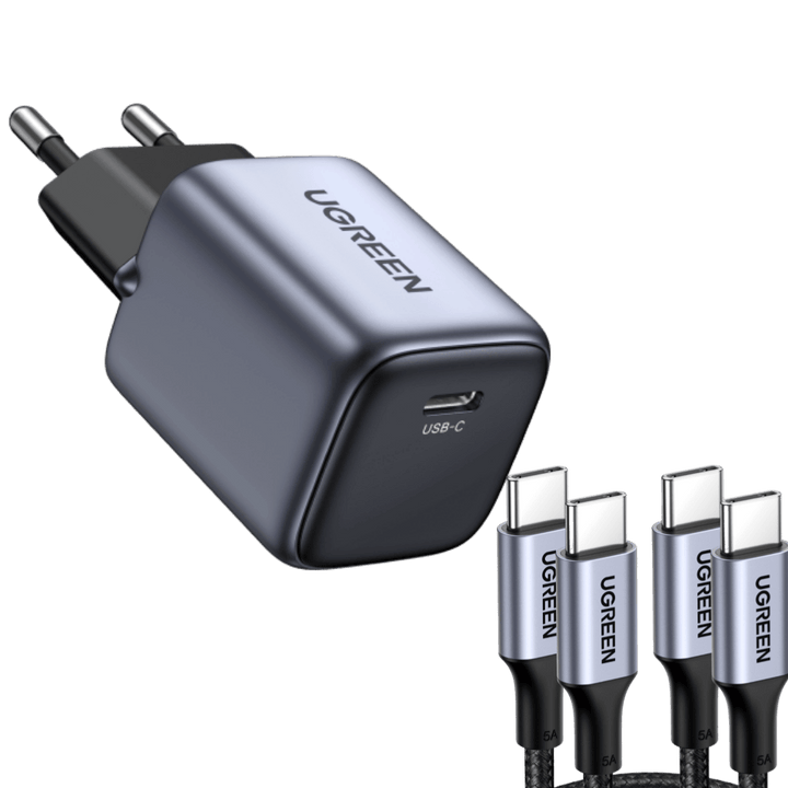 Ugreen Nexode 30W Chargeur avec Câble USB-C de 100W