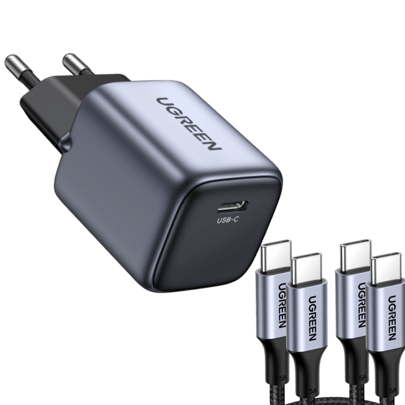UGREEN Nexode 30W Chargeur avec Cable USB-C de 100W