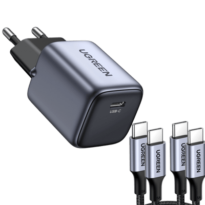Ugreen Nexode 30W Chargeur avec Cable USB-C de 100W