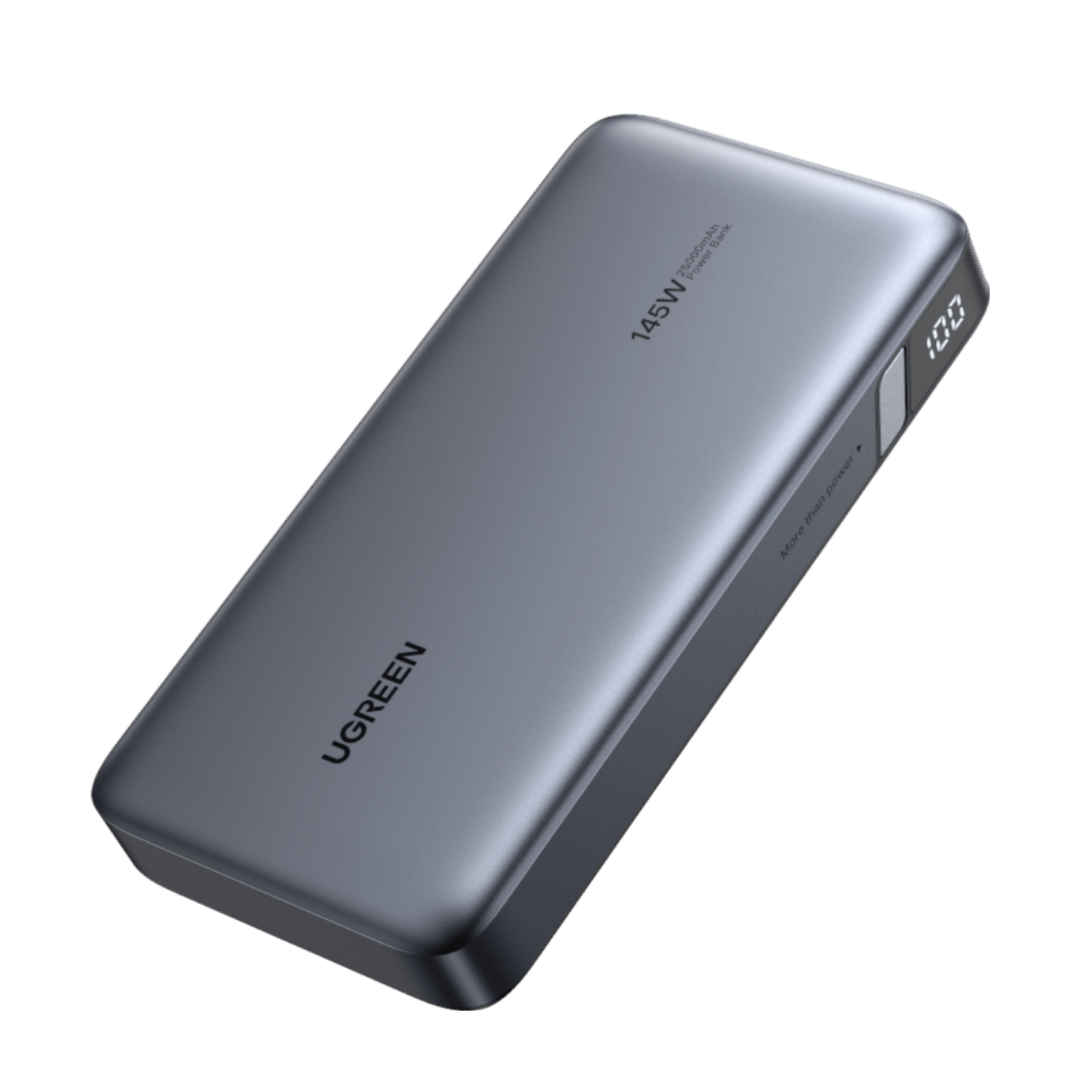 UGREEN Batterie Externe Portable USB C 25000 mAh 145W 3 Sorties Câble