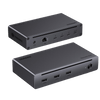 UGREEN Revodok Max 208 Dock Station Accueil 8 en 1 Triple Thunderbolt 4 15W 40Gbps Unique 8K30Hz Double Écran 4K60Hz Hub USB 3.2 10Gbps Dock USB C Ethernet RJ45 1000Mbps DC 140W Alimenté