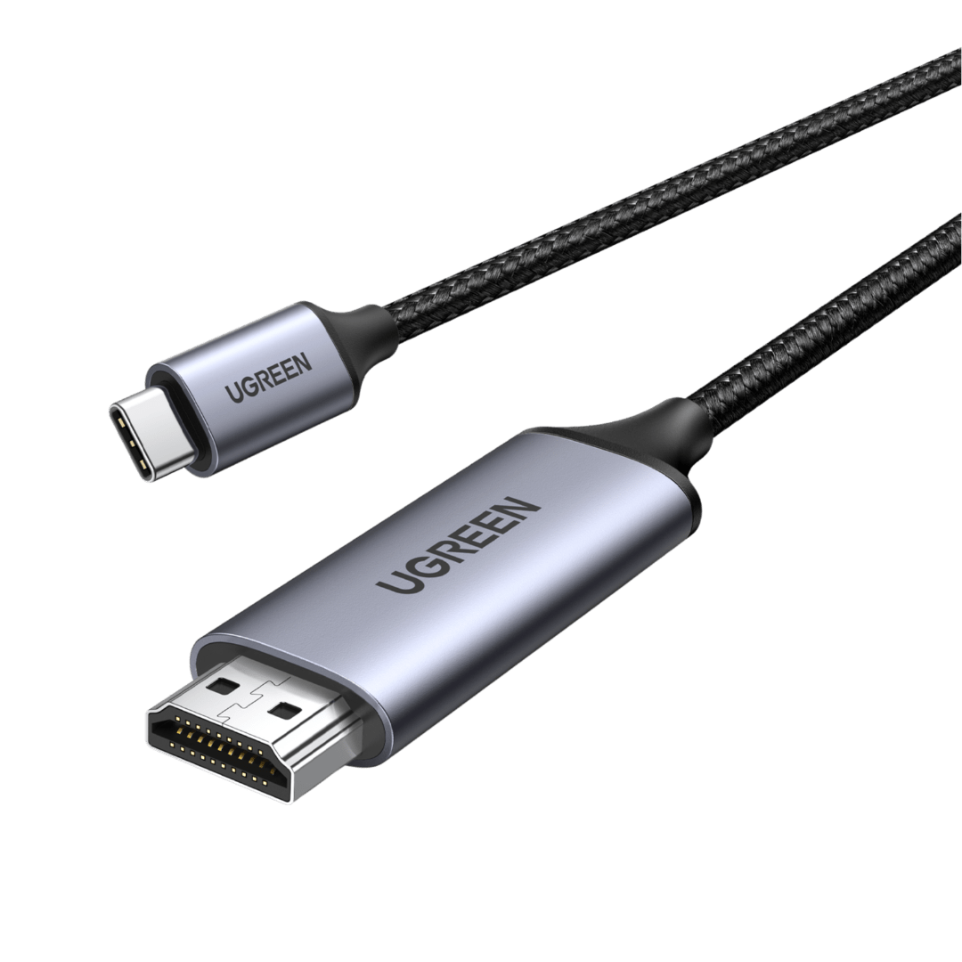 UGREEN 2M Câble USB C vers HDMI 4K 60Hz Câble Type C Thunderbolt 3