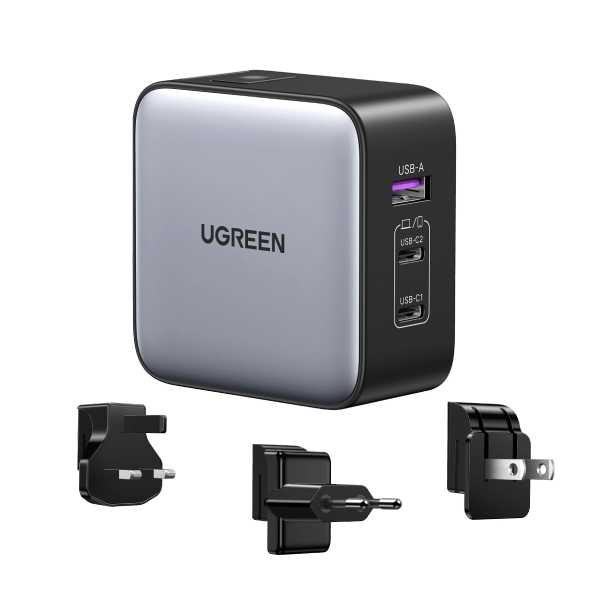 UGREEN Nexode 65W GaN Chargeur USB C 3 Ports - UGREEN