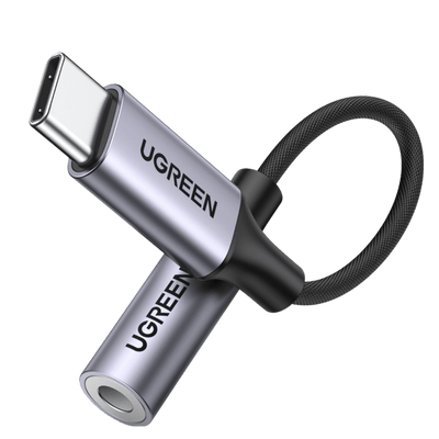 UGREEN Adaptateur USB C Jack 3.5mm Adaptateur Écouteurs Audio Puce DAC