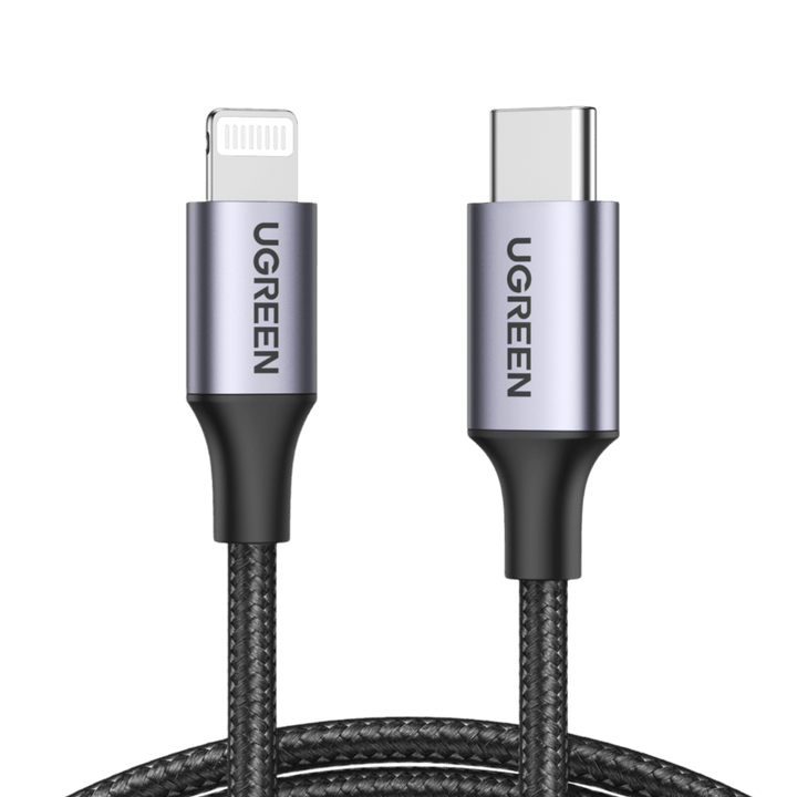 UGREEN Câble Lightning vers USB C MFi Certifié Nylon Tressé Chargeur iPhone Rapide