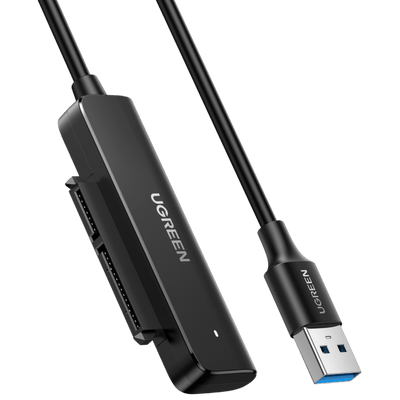 UGREEN Câble SATA USB 3.0 Adaptateur SATA USB pour SSD et Disques Durs 2,5 Pouces Lecteur Disque Dur Externe Supporte