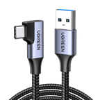 UGREEN Câble USB C vers USB 3.0 Coudé Charge Rapide 3A