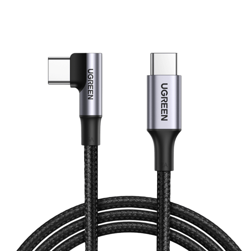 UGREEN Cable USB C vers USB C 100W Type C Alimentation 5A en Nylon Tress