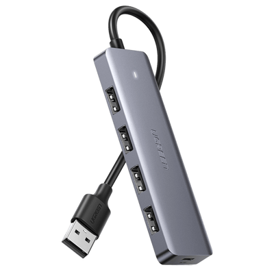UGREEN Hub USB 3.0 vers 4 Ports USB pour Clavier Souris Disque Dur Cl¨¦ USB 5Gbps Transfert Rapide Data Hub
